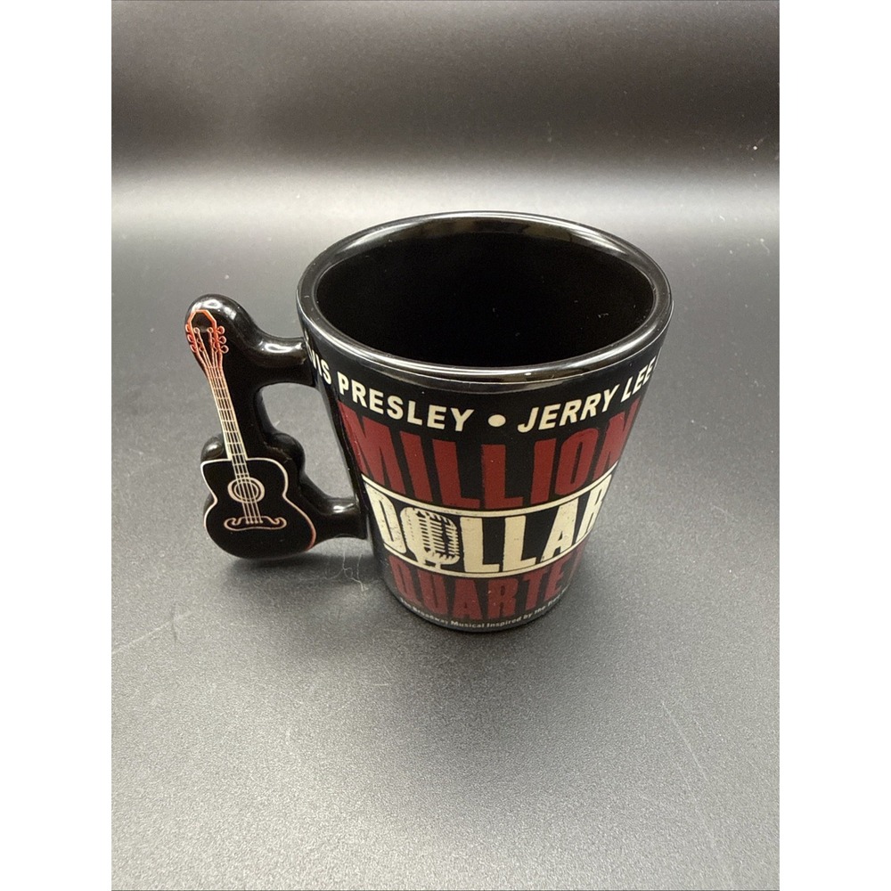 ELVIS, Jerry Lee Lewis+, MILLION DOLLAR QUARTET Guitar Handle  Shotglass
